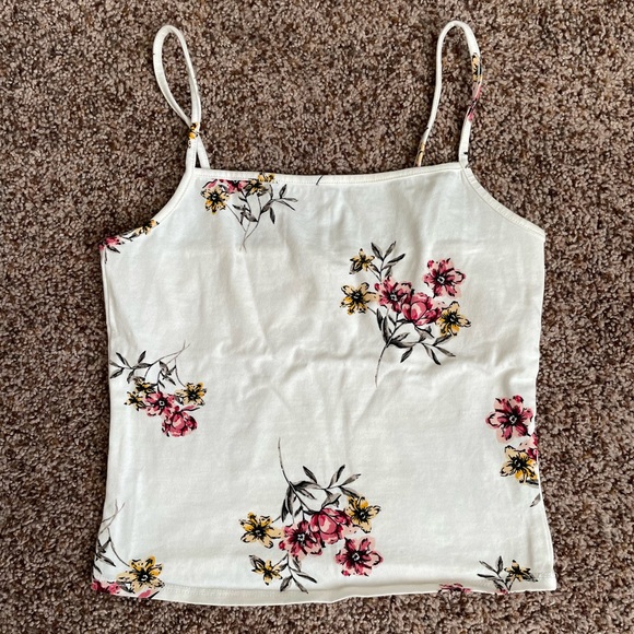 Garage Tops - Garage floral crop top
